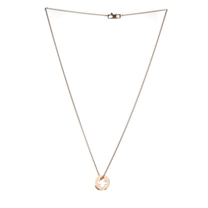 Louis Vuitton 18K Yellow Gold Empreinte Pendant Necklace 5 of 9