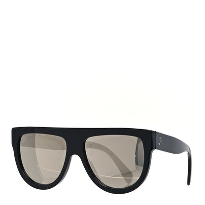Celine Mirror Sunglasses CL4001IN Black 1 of 7