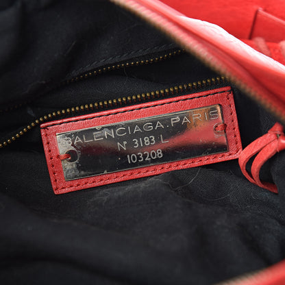 Balenciaga Agneau Classic Hardware First Rouge Coquelicot 6 of 12