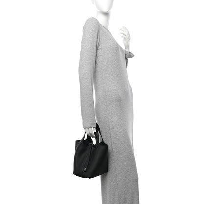 Hermes Taurillon Clemence Picotin Lock 18 PM Black 2 of 11