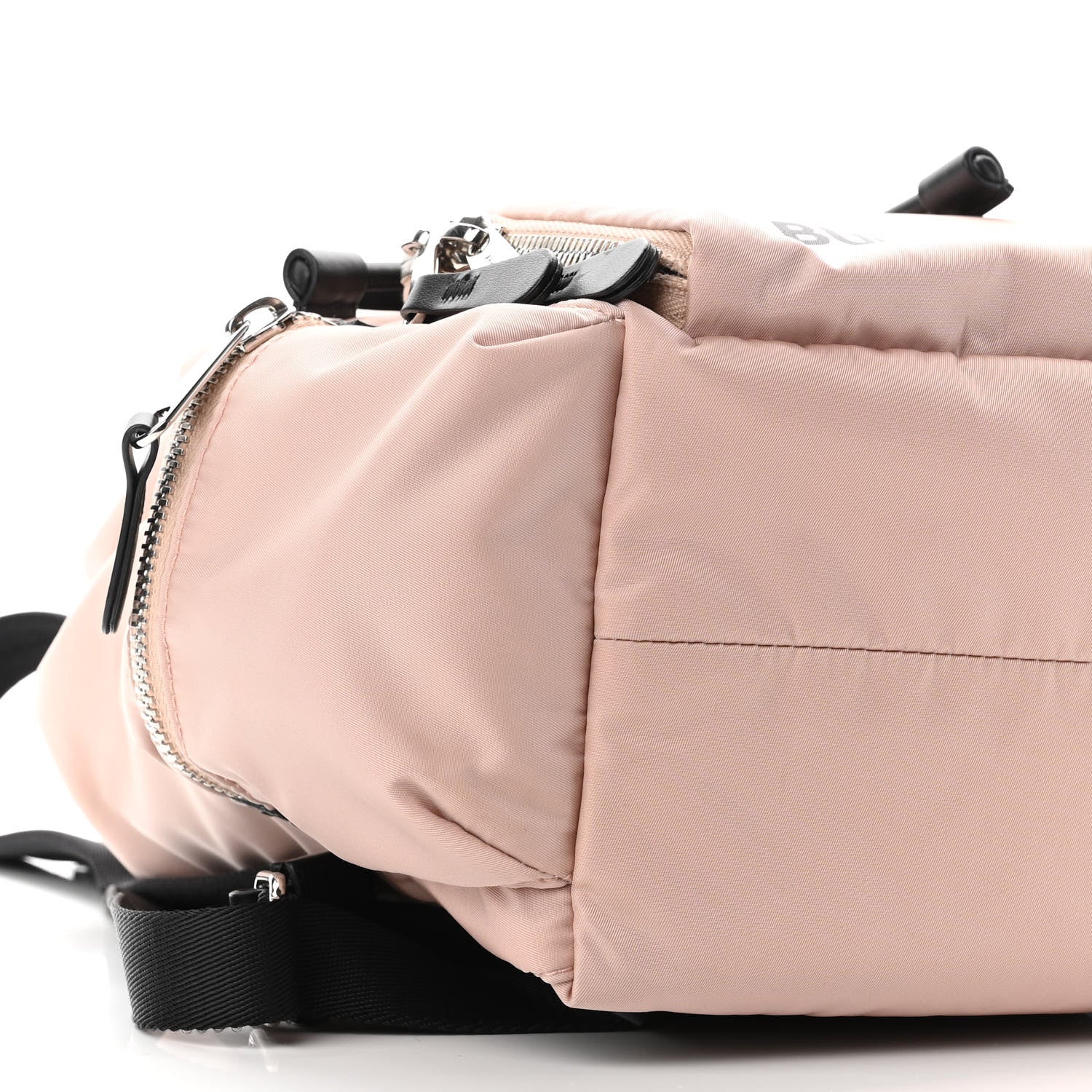 Burberry Nylon Logo Print Medium Rucksack Backpack Rose Beige 8 of 9