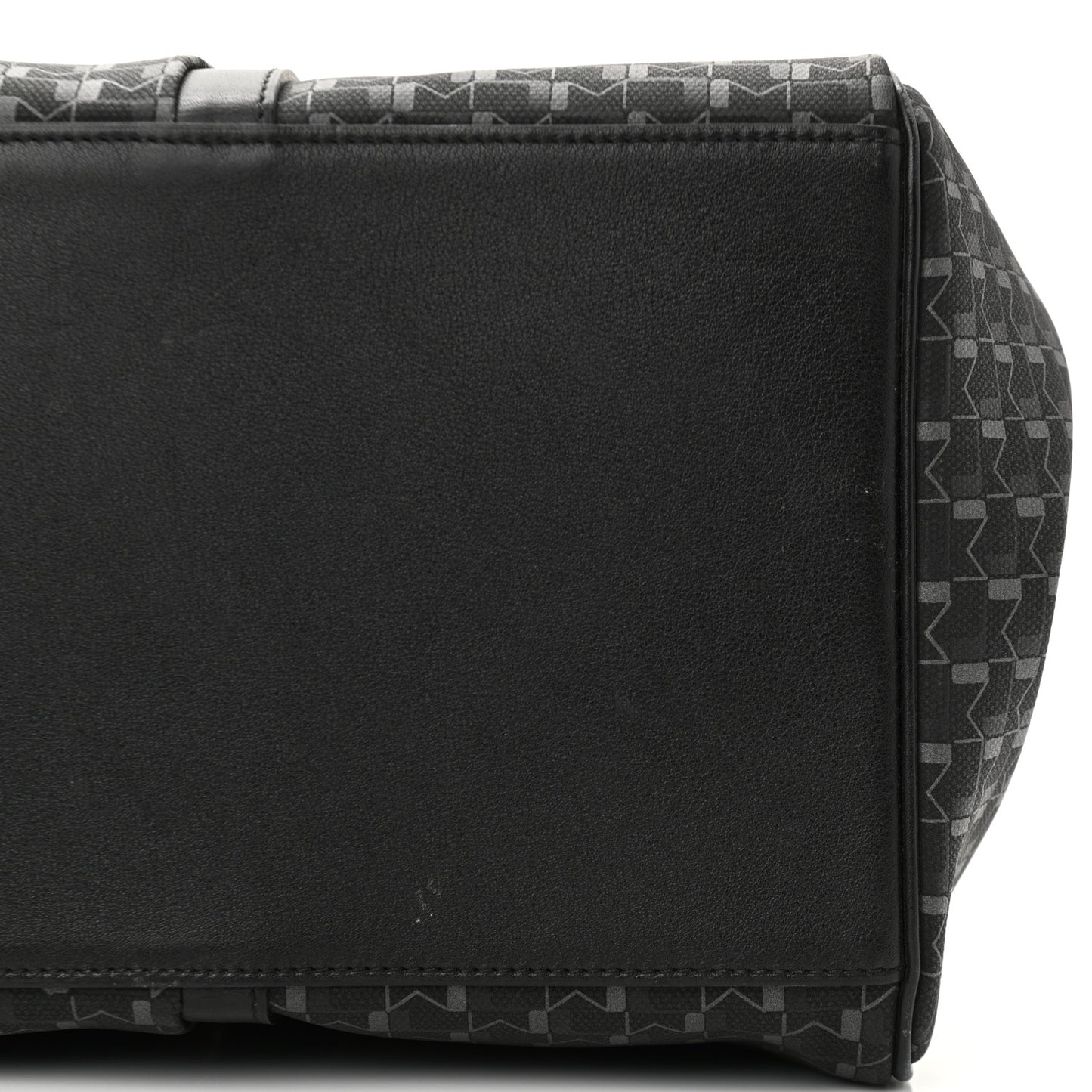 Calfskin Canvas 1920 Monogram Regate Tote Black