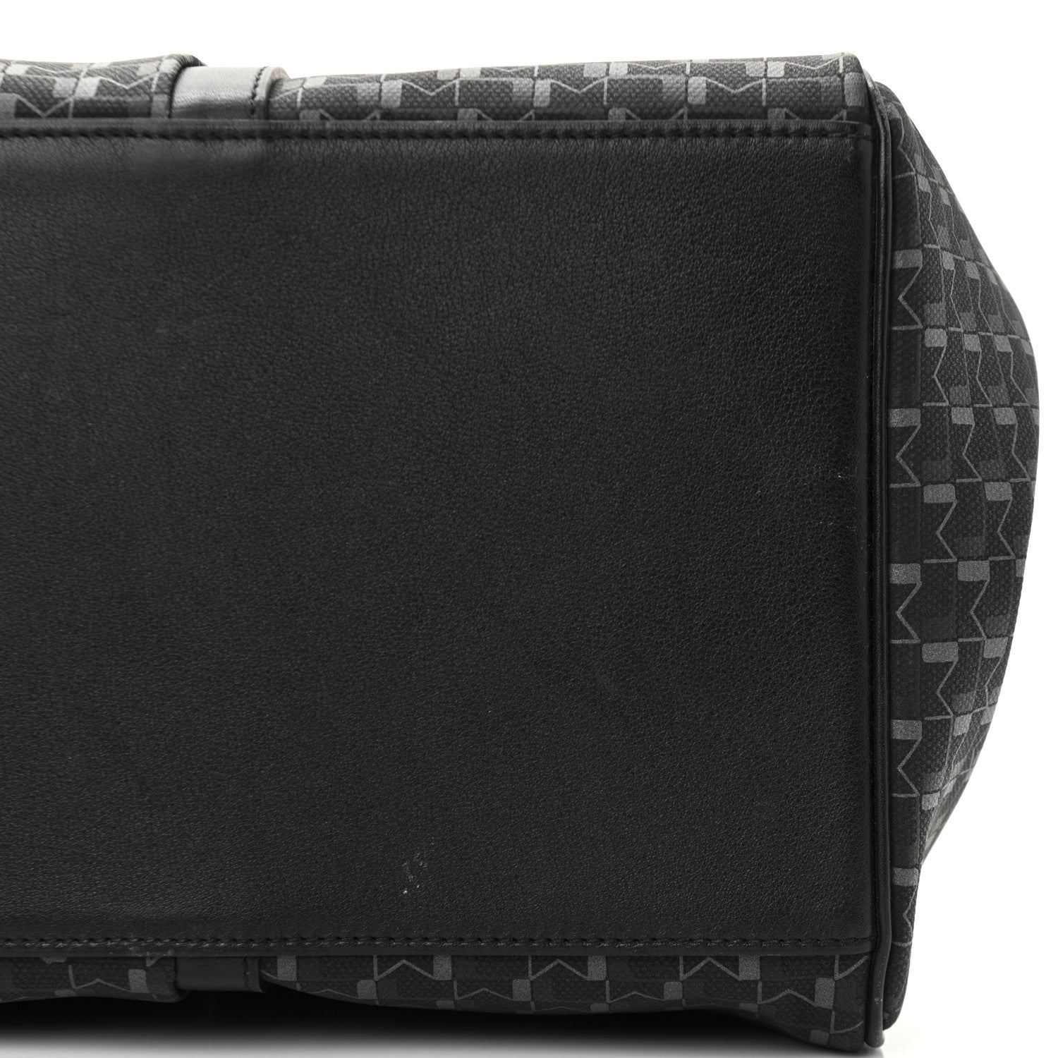 Moynat Calfskin Canvas 1920 Monogram Regate Tote Black 12 of 13