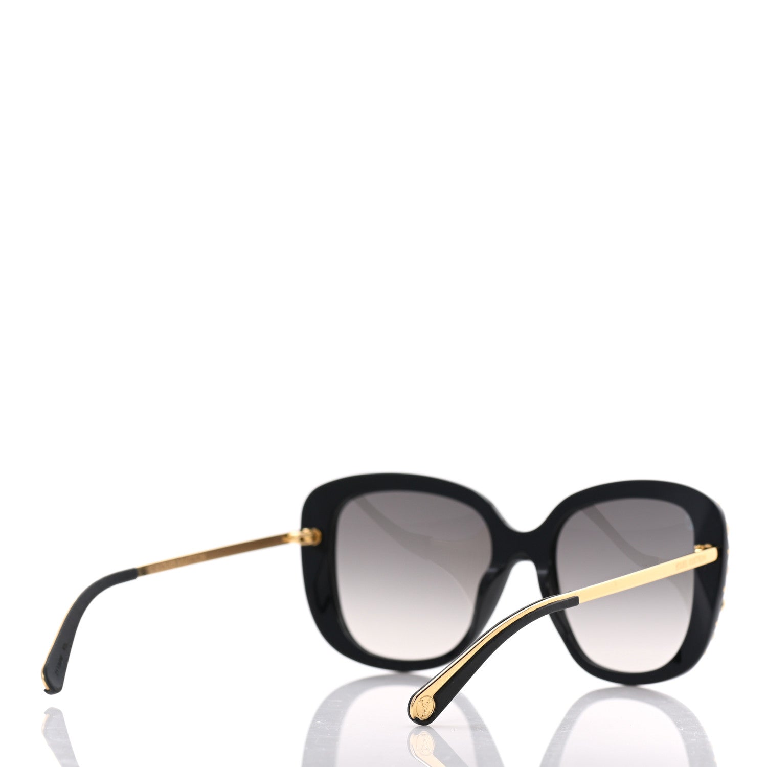Louis Vuitton Oversized Studded Sunglasses Z1126W Black 4 of 10