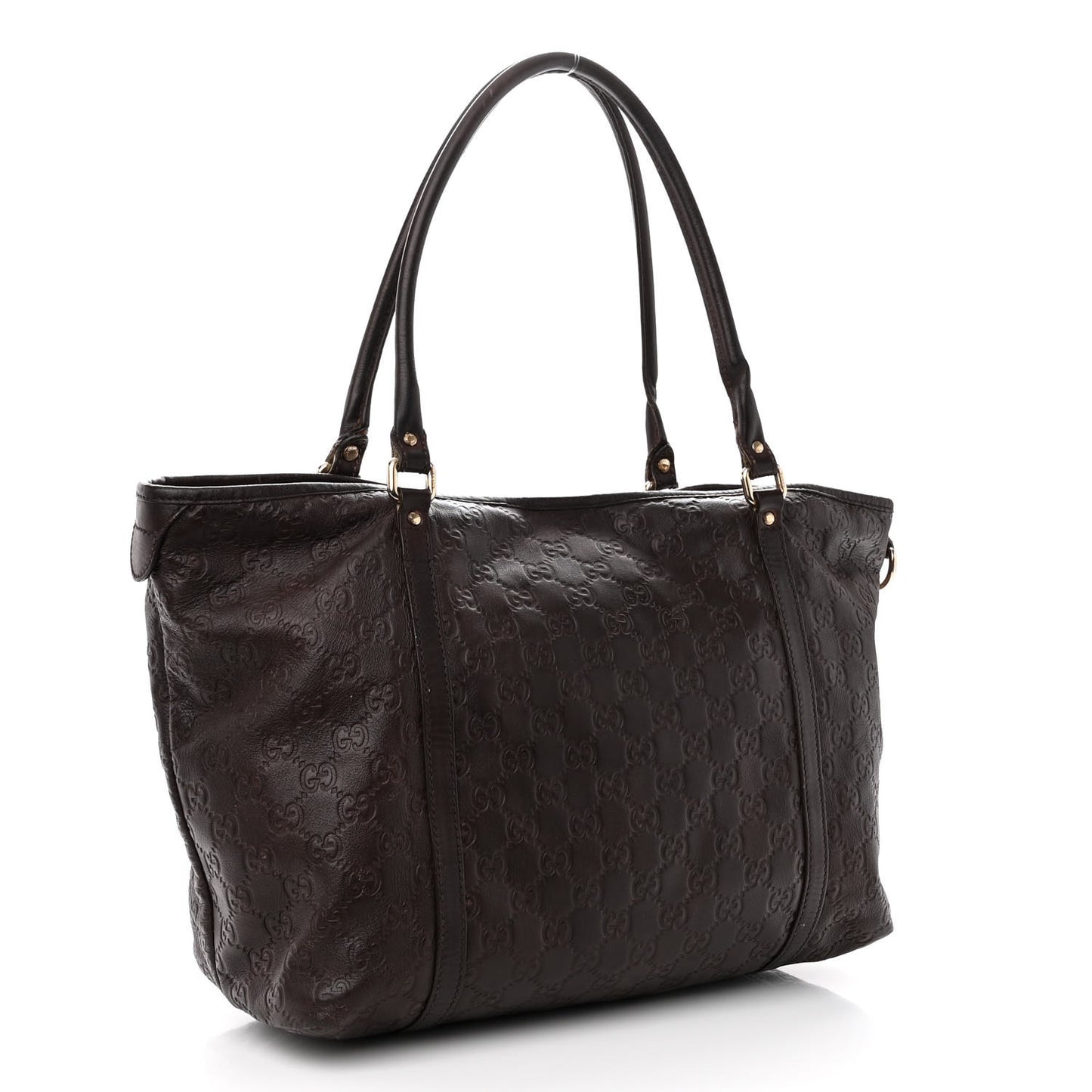 Guccissima Medium Joy Tote Brown