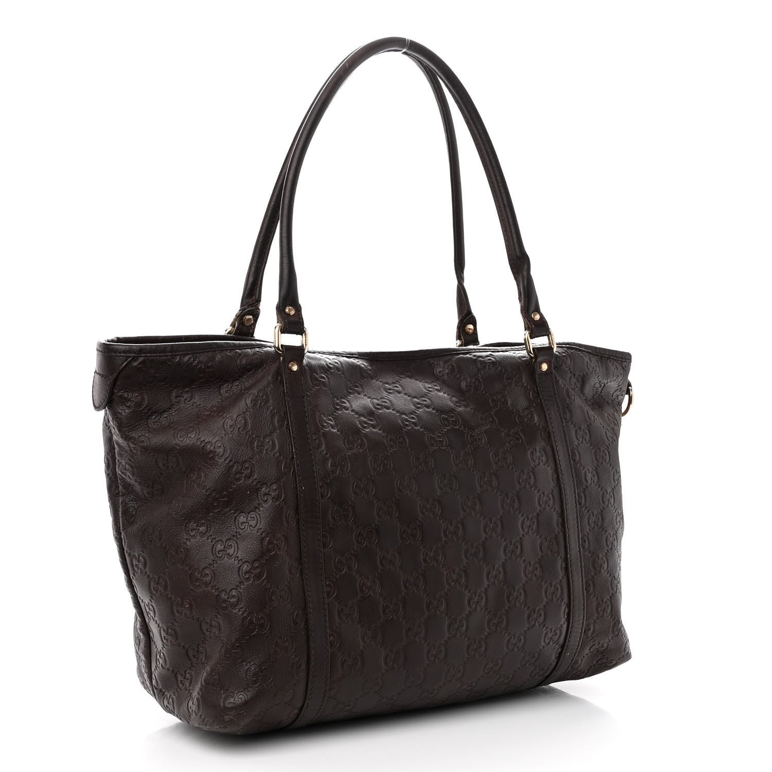 Gucci Guccissima Medium Joy Tote Brown 2 of 15