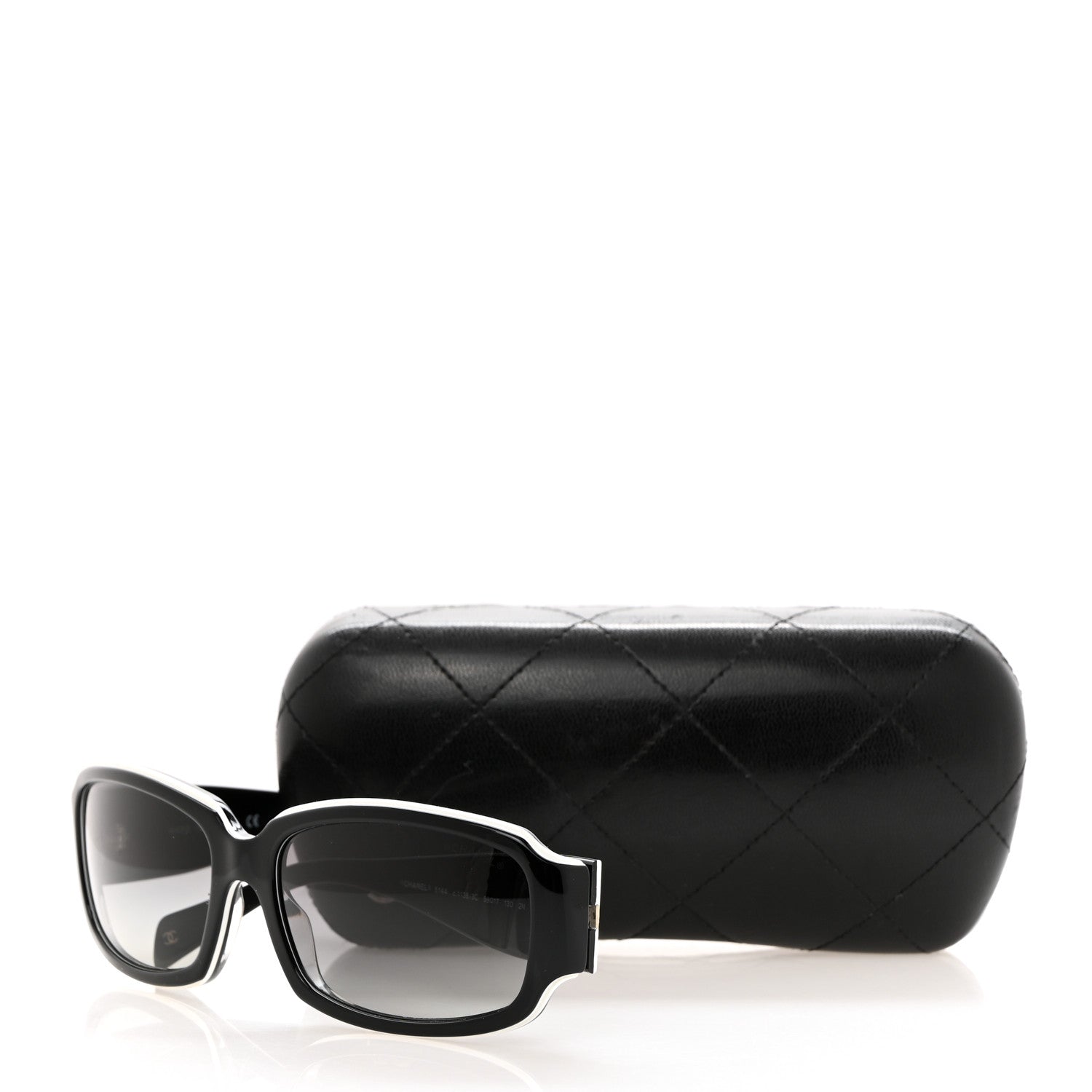 Chanel CC Sunglasses 5144 Black White 8 of 8