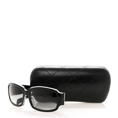 Chanel CC Sunglasses 5144 Black White 8 of 8
