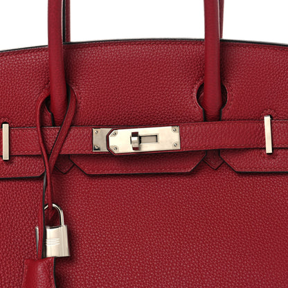 Hermes Togo Birkin 30 Rouge Grenat 8 of 12