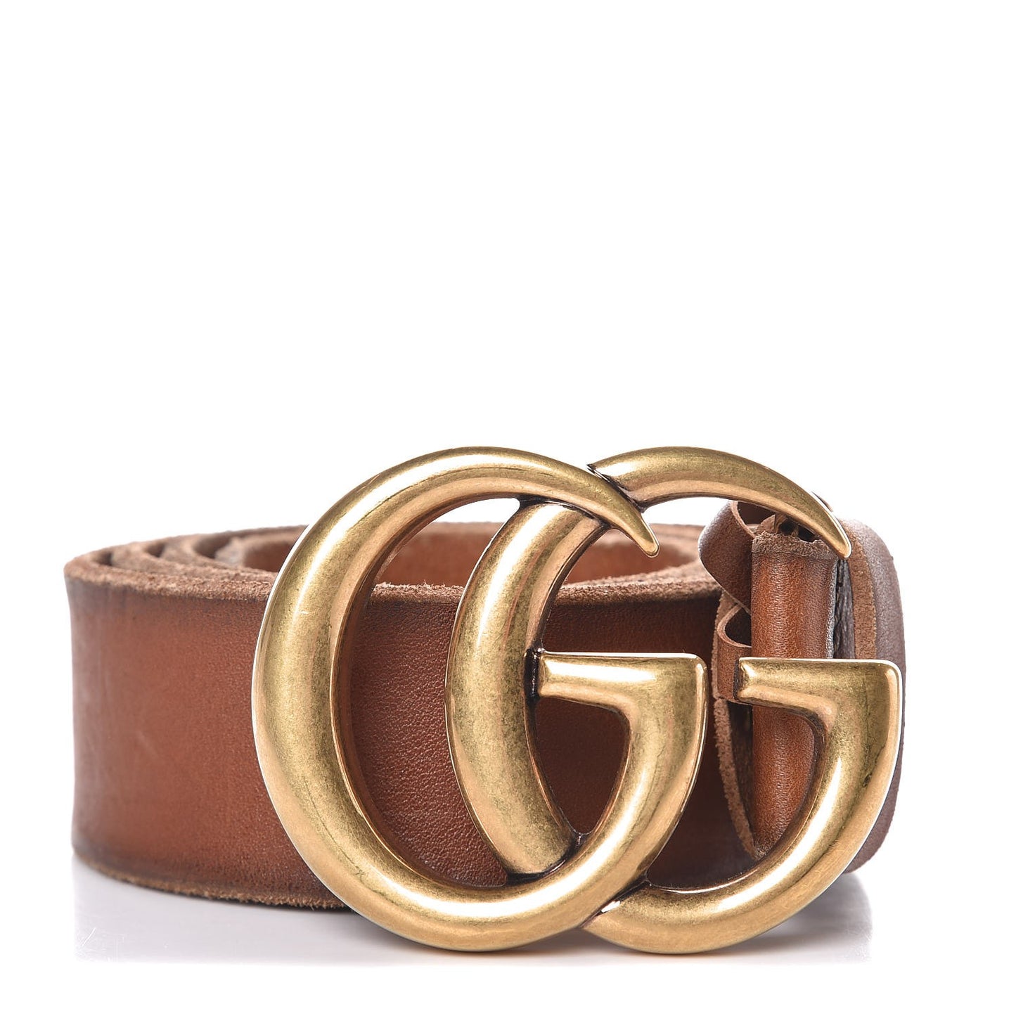 Faded Calfskin Double G 40mm Belt 85 34 Cuir