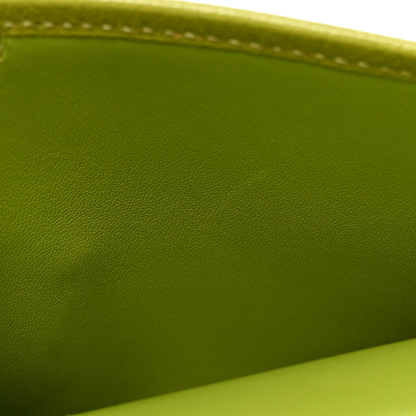 Chevre Mysore Jige Duo Clutch Vert Anis