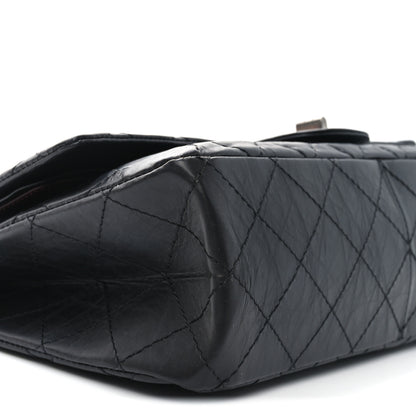 Chanel Aged Calfskin Quilted 2.55 Reissue 227 Flap Black 9 of 10