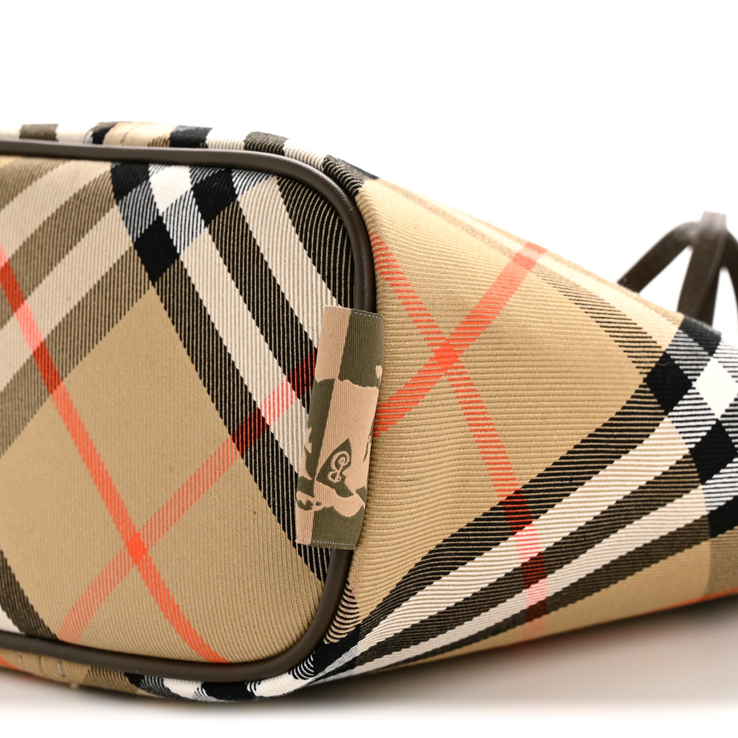 Burberry Nova Check Mini Bucket Bag Beige 18 of 21