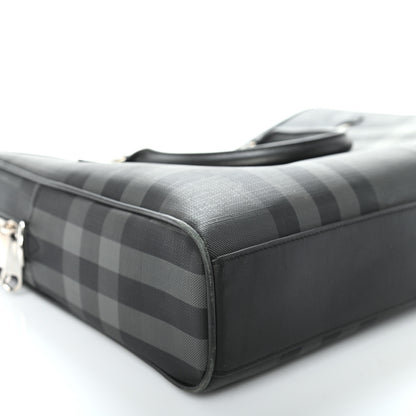 Burberry London Check Large Briefcase Black 8 of 12