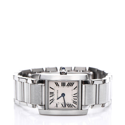 Cartier Stainless Steel 20mm Tank Francaise Quartz Watch 12 of 18