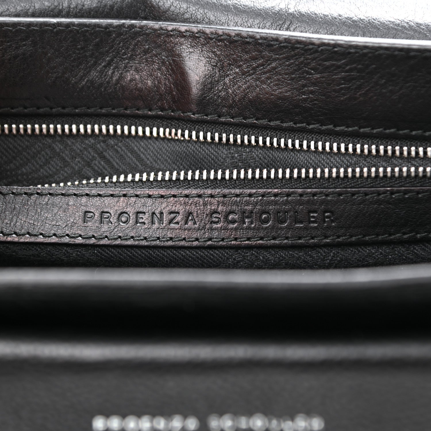 Proenza Schouler Smooth Calfskin Mini PS11 Classic Shoulder Bag Black 7 of 16