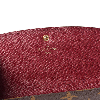 Louis Vuitton Monogram Emilie Wallet Fuchsia 6 of 6