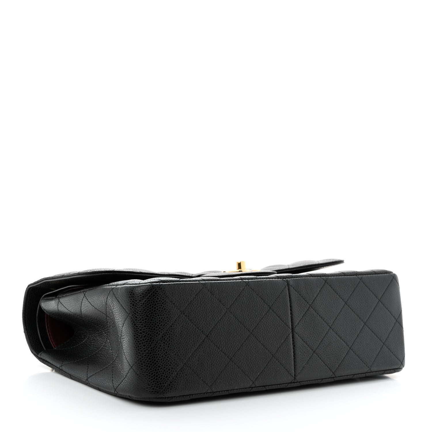 Chanel Caviar Quilted Jumbo Double Flap Black 4 of 10