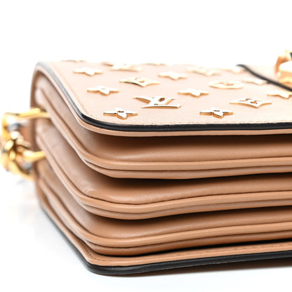 Louis Vuitton Calfskin Monogram Metal Rendez-Vous Camel 6 of 8