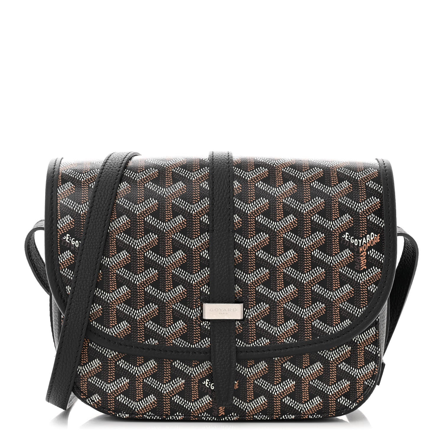 Goyard Goyardine Belvedere II PM Messenger Bag Black 1 of 9