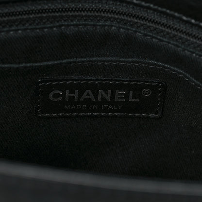 Chanel Washed Lambskin Accordion Flap Black 5 of 7