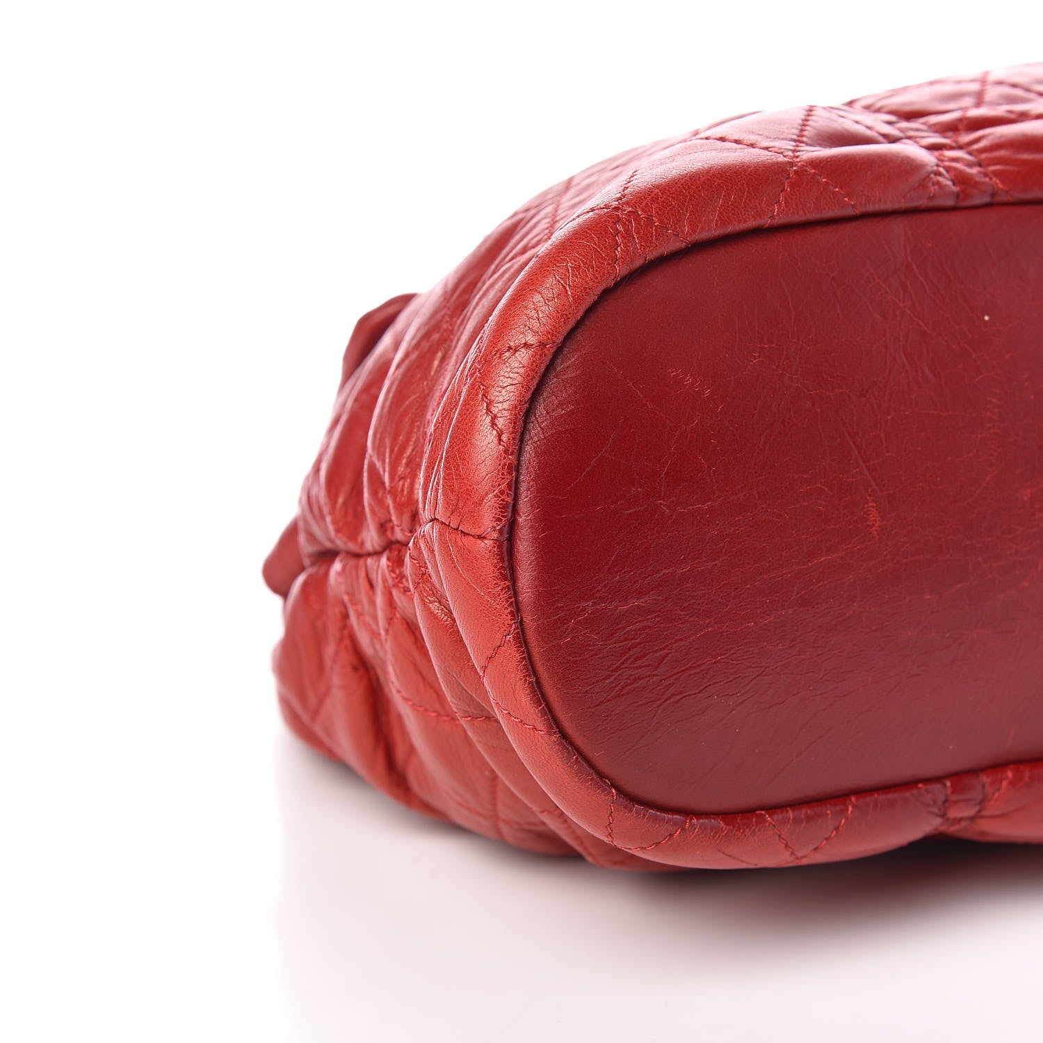 Chanel Lambskin Quilted Sharpei Flap Red 8 of 13