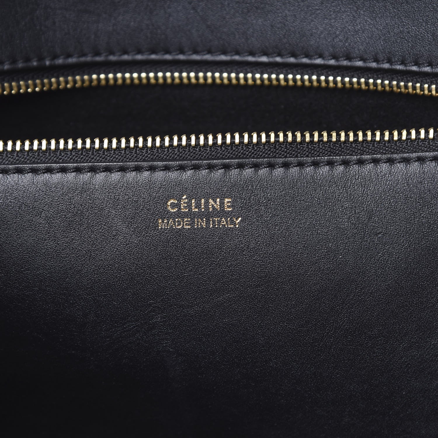 Celine Smooth Calfskin Large Bi-Color Tie Knot Tote Black Burgundy 7 of 21