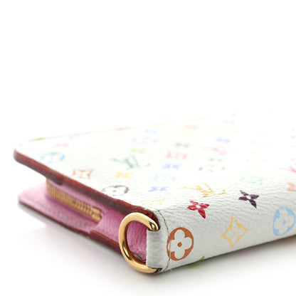 Louis Vuitton Monogram Multicolor Insolite Wallet White Litchi 8 of 14