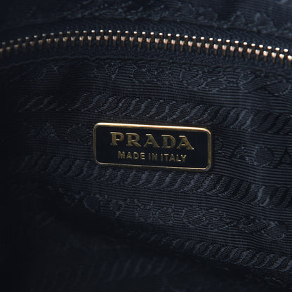 Prada Nappa Metal Grommet Bauletto Black 5 of 7