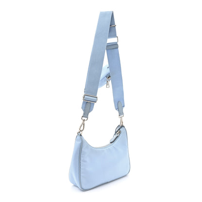 Prada Nylon Re-Edition 2005 Shoulder Bag Astrale 3 of 13