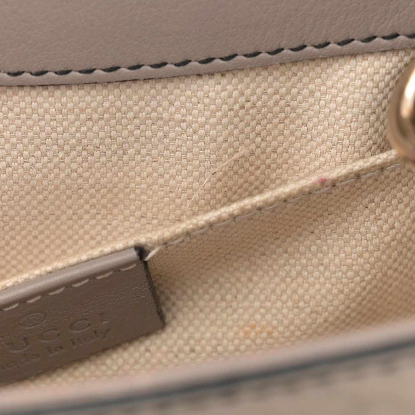 Guccissima Mini Emily Chain Shoulder Bag Storm Grey