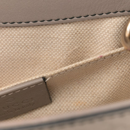 Gucci Guccissima Mini Emily Chain Shoulder Bag Storm Grey 11 of 15