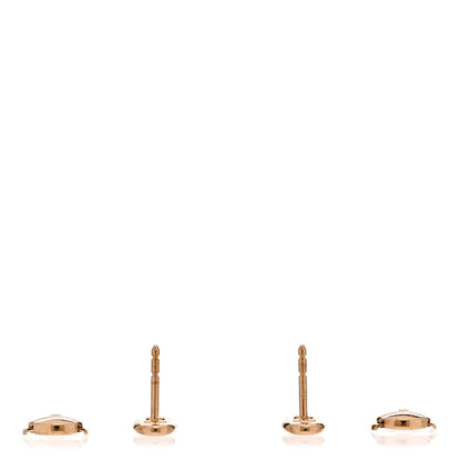 Hermes 18K Rose Gold TPM Farandole Stud Earrings 3 of 5