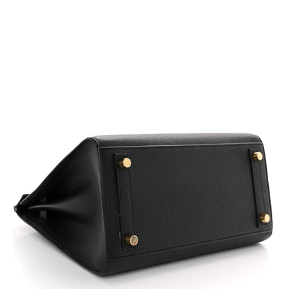 Hermes Epsom Birkin Sellier 25 Black 4 of 12
