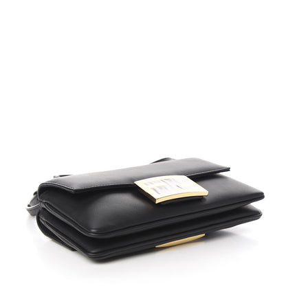 Fendi Vitello Grace Matte Duo Baguette Black 3 of 10