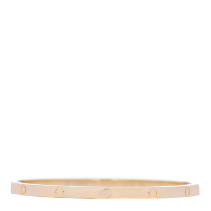 Cartier 18K Yellow Gold Small LOVE Bracelet 17 1 of 4