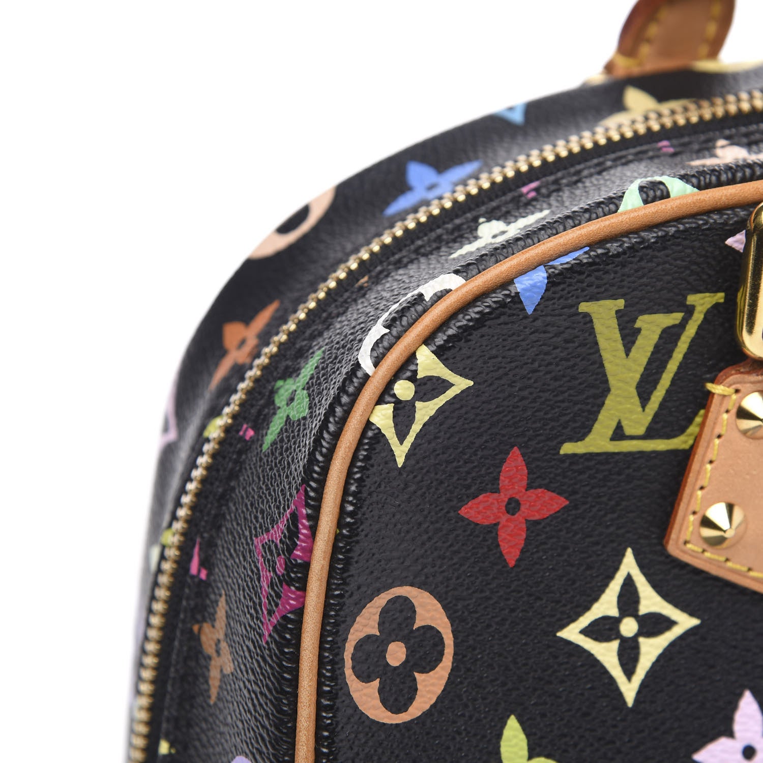 Louis Vuitton Monogram Multicolor Trouville Black 10 of 11