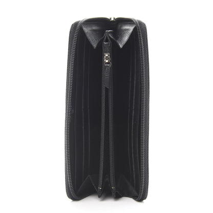 Chanel Caviar Large Timeless CC Zip Around Wallet Black 5 of 10