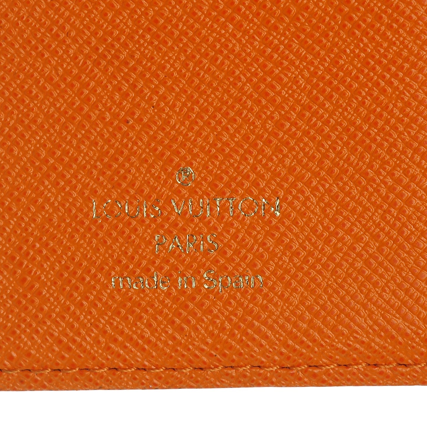 Monogram Koala Small Ring Agenda Orange