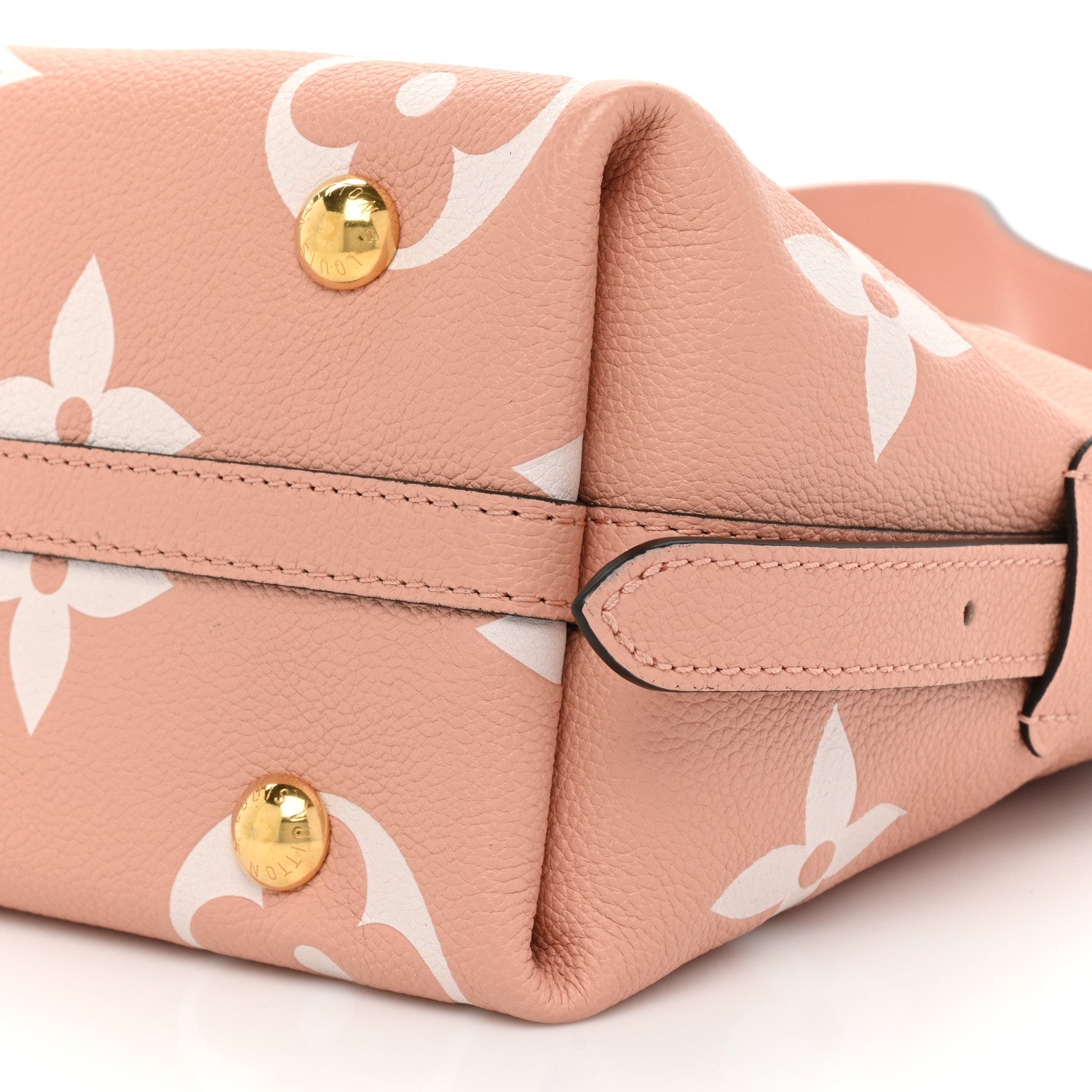 Louis Vuitton Empreinte Monogram Giant CarryAll PM Trianon Pink Cream 9 of 18