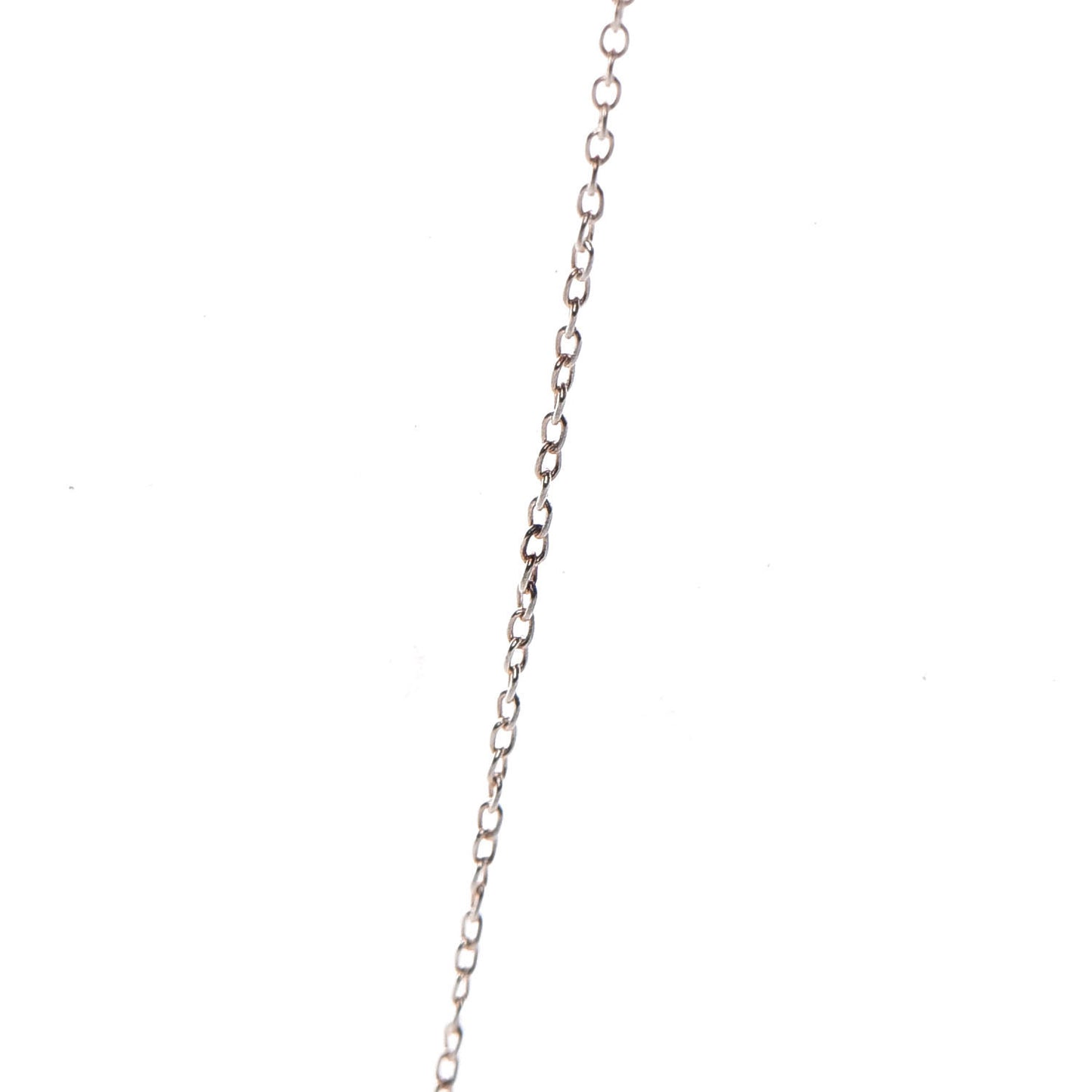 Sterling Silver Large T Smile Pendant Necklace