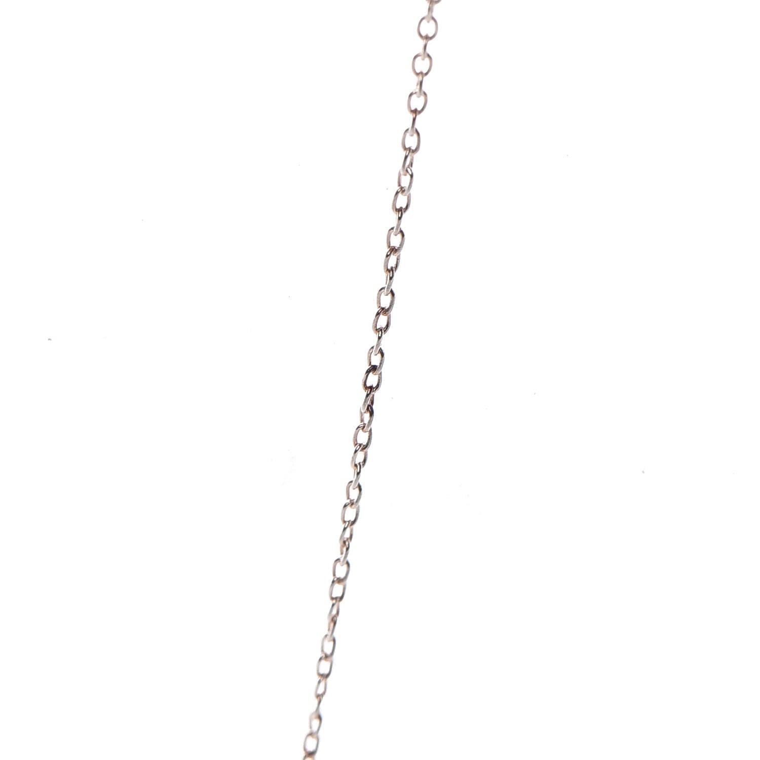 Tiffany Sterling Silver Large T Smile Pendant Necklace 6 of 8