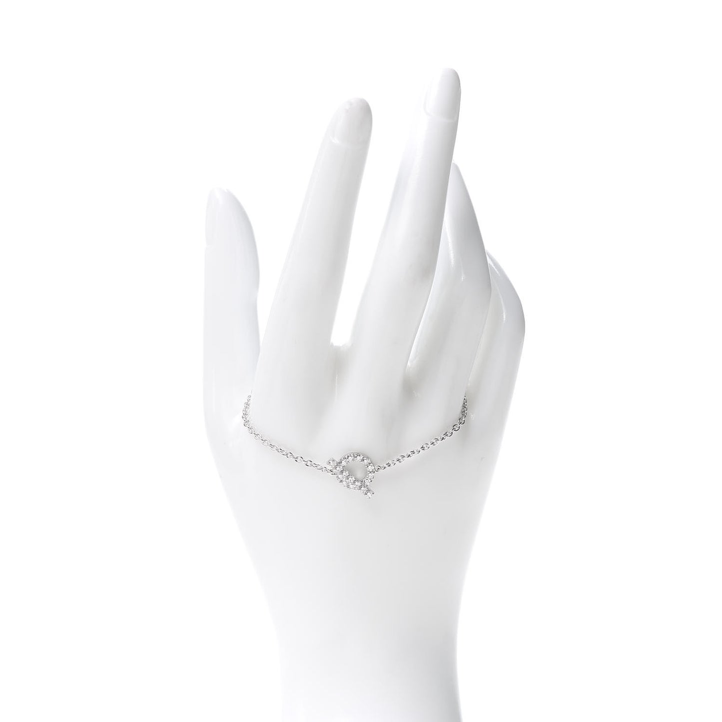 18K White Gold Diamond Finesse Bracelet SH