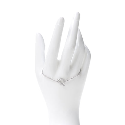 Hermes 18K White Gold Diamond Finesse Bracelet SH 2 of 6