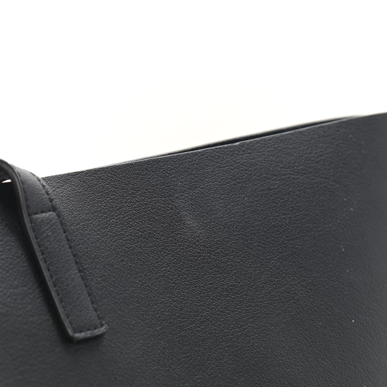 Saint Laurent Calfskin Large Shopping Tote Black 14 of 15