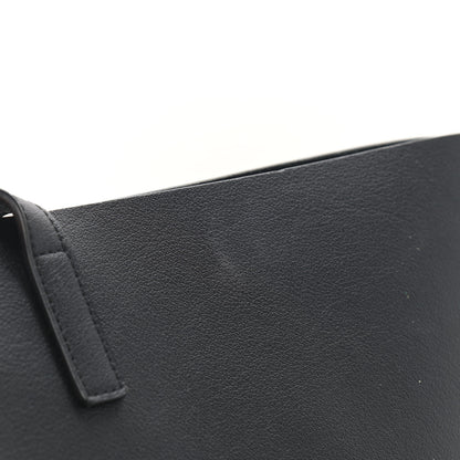 Saint Laurent Calfskin Large Shopping Tote Black 14 of 15