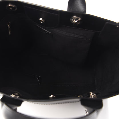 Chanel Caviar Small Studded Deauville Tote Black 5 of 9
