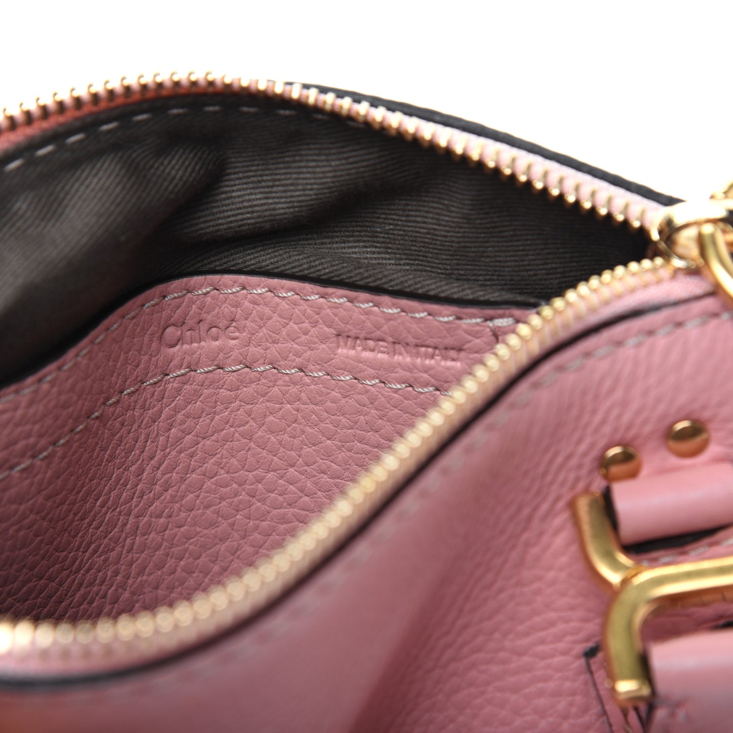 Calfskin Mini Marcie Satchel Fallow Pink