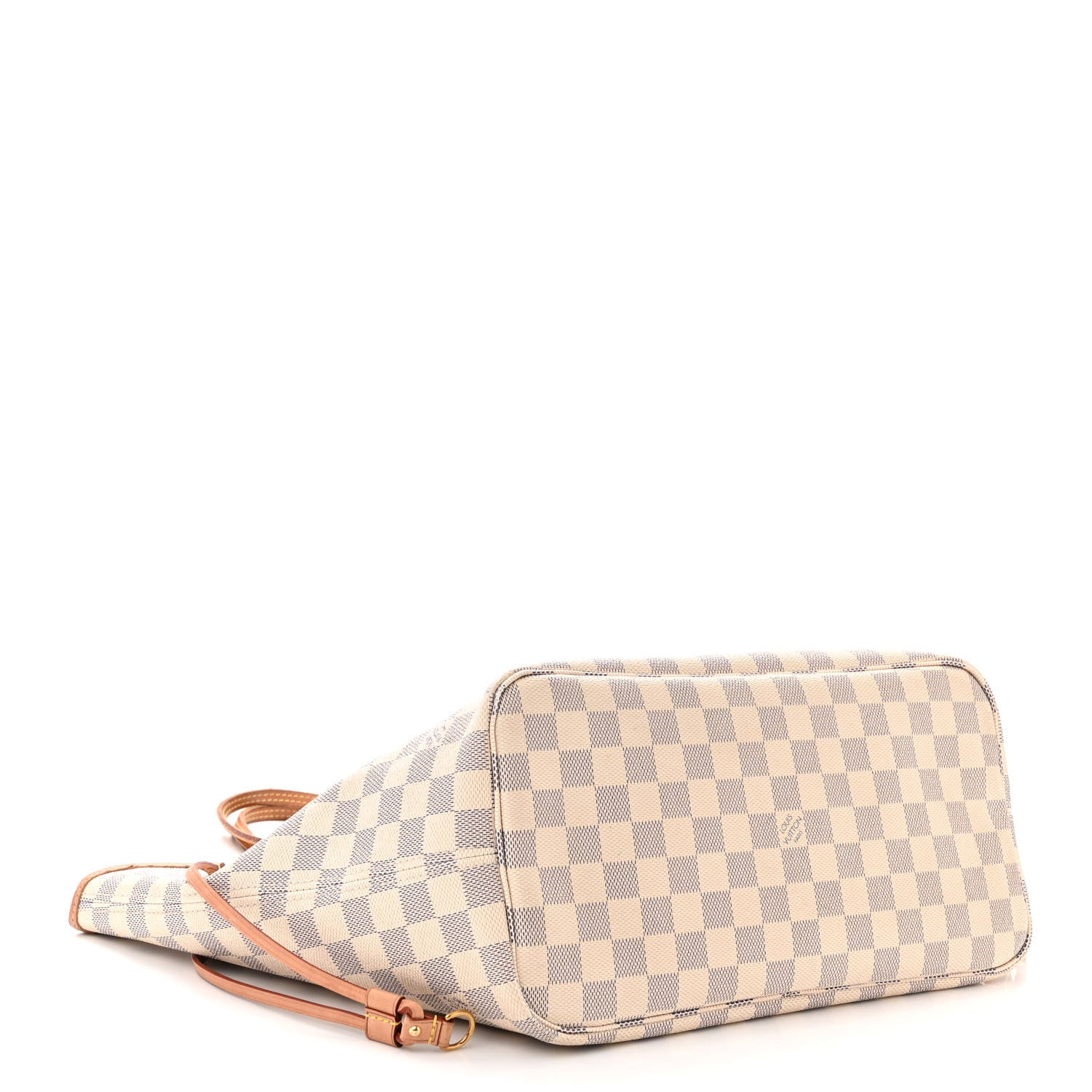 Louis Vuitton Damier Azur Neo Neverfull MM Rose Ballerine 5 of 10