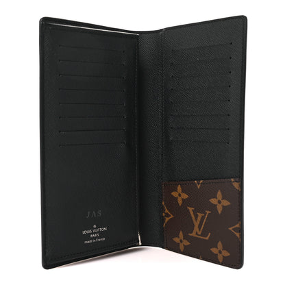 Louis Vuitton Monogram Macassar Brazza Wallet 10 of 14